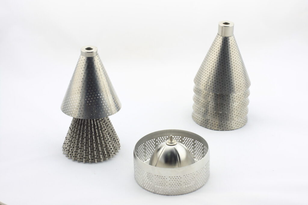 Exempel på produkter tillverkade genom stansning - Attentio Solutions.