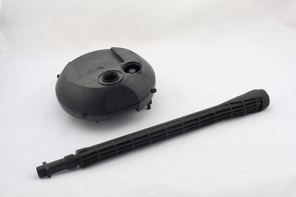 Exempel på produkter tillverkade genom formsprutning - Attentio Solutions.